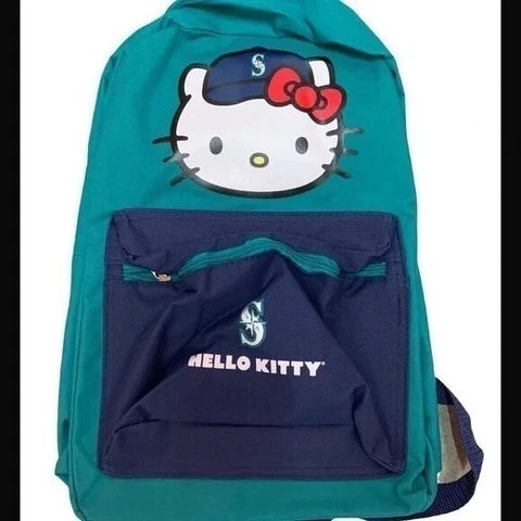 NEW Seattle Mariners Sanrio MLB collab SGA Hello Kitty Backpack Bag Cover