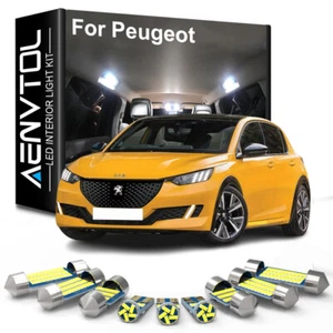 LED Innenraum Glühbirnen Set für Peugeot 2008 3008 4007 4008 5008 RCZ 207 208 307 - Bild 1 von 14
