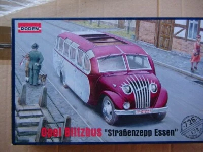 RODEN  1/72 OPEL BLITZBUS   STRASSENZEPP   ESSEN  AS NEW - Immagine 1 di 4