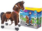 PonyCycle® UX421 Authentic Ride on Horse Ages 4-8 Chocolate Brown U-2021 Series