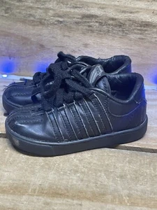 K Swiss Black Classic Toddler Infant Size 5 - Picture 1 of 5