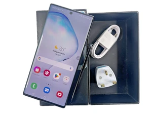 Samsung Galaxy Note10+ 5G SM-N976B 256GB Aura Black Unlocked GOOD GRADE B/C 153 - Picture 1 of 24