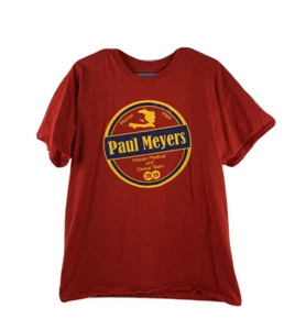 Unbranded Mens Large Red Paul Meyers Graphic T-Shirt  - Picture 1 of 5