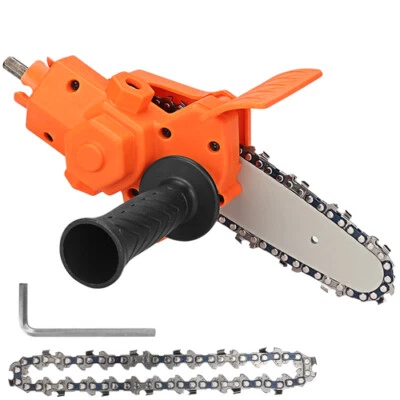 4inch Mini Chainsaw Chain Blade For Electric Drill Modified To Electric Chainsaw - Image 1 of 4