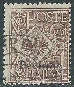 1917-18 CINA PECHINO USATO AQUILA 1 CENT - RF16-8 - Picture 1 of 1