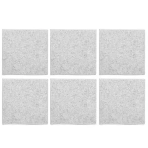 (Silvery Gray)6x SoundAbsorbing Board Acoustic Polyester Fiber Soundproof - Picture 1 of 12