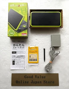 Nueva Consola Nintendo 2DS XL Negra Lima Japonesa con Caja Original - Imagen 1 de 15