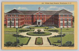 Postcard Walter Reed Hospital Washington DC Medical Center - Picture 1 of 3