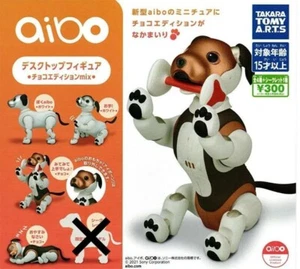 Sony Aibo Desktop Figure Chocolate Edition Mix 4 Types Set Gacha Takara Tomy JP - Picture 1 of 1