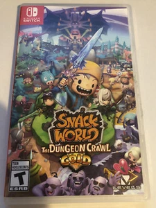 Snack World: The Dungeon Crawl - Gold (Nintendo Switch) Awesome Shape Complete - Picture 1 of 3