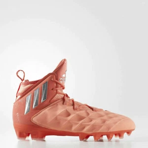 Adidas Freak LAX Mid sz 11.5 "Easy Coral" Sun Glow Pastel CG4243 Lacrosse Cleat - Picture 1 of 4