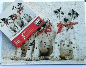 Rompecabezas de colección Springbok PUPPY DOTS 500 piezas familia dálmata perros cachorros 1984 - Imagen 1 de 8