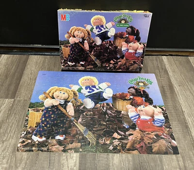 Vintage 1984 Cabbage Patch Kids 100 Piece Puzzle  Complete - Image 1 of 4
