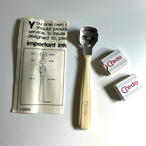 Vintage Brookstone Credo 10898 Callus Plane New Blades Germany Solingen Planer - Picture 1 of 12