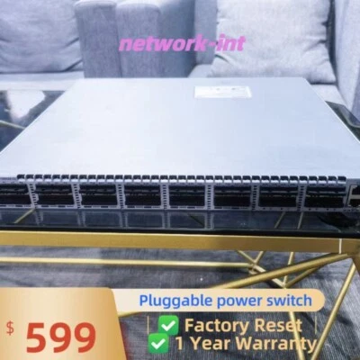 Second-hand DCS-7050QX-32-R 32-Port 40G Switch. Advanced Routing. 1U Rackmount - Image 1 of 3