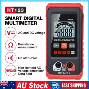 Professional Digital Multimeter Voltmeter Ohmmeter Ammeter Multi Tester Meter TK - Picture 1 of 36