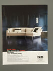 B & B italia 2001 Vintage Magazine Print ad Furniture Po24