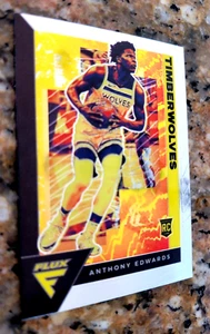 2020-21 Flux #202 Anthony Edwards RC TIMBERWOLVES - Picture 1 of 3