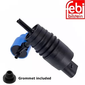 1998-23 Audi A3 A4 A6 Q3 Q5 Q7 S4 SQ5 Windshield Washer Pump with Grommet Febi - Picture 1 of 9