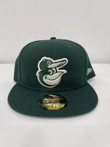 Baltimore Orioles New Era MLB Green 59Fifty Fitted Cap Hat Size 7 1/2 - Picture 1 of 3