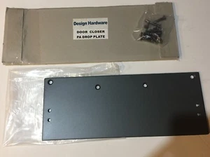 Design Hardware 316 BZ Piastra a goccia braccio parallelo con hardware di montaggio NUOVO - Foto 1 di 2