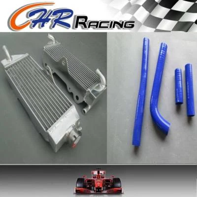 Radiador y manguera de aluminio para Yamaha YZ400F YZ 400 F 1998 1999 2000 Foto 1 de 4