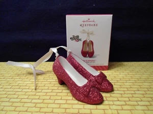 Hallmark KEEPSAKE RUBY SLIPPERS The Wizard of Oz Ornament 2014 - Picture 1 of 12