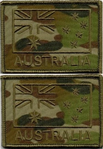 Army Australian Multicam AMCU Subdued ANF Spec Ops Patches X2 FREE POST✔📩 - Picture 1 of 2