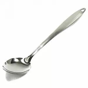 Chef Craft 13" Stainless Steel Basting / Serving Spoon w/ Brushed Finish Handle - Picture 1 of 4