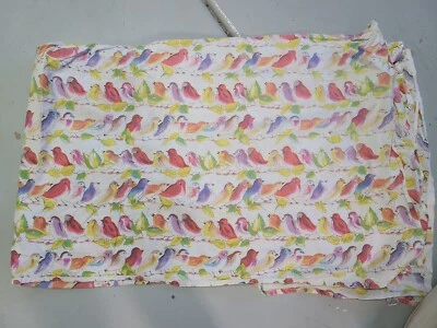 "Полный плоский лист ""Акварельные птицы"" без указания бренда" - Изображение 1 из 4