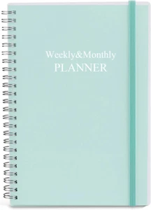 Undated Planner for 2025 or Any Year - Weekly & Monthly Organizer Notebook & Jou - Picture 1 of 12