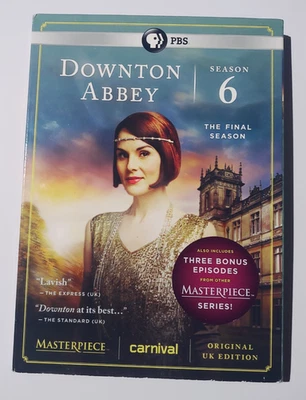 DVD Downton Abbey Season Six - новый - запечатанный - Изображение 1 из 4