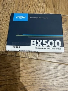 CRUCIAL BX500 2.5" Internal SSD - 480GB - Photo 1/2