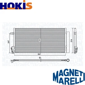 CONDENSER AIR CONDITIONING 350203619000 FOR FIAT DOBLO/Platform/Chassis/Cargo - Picture 1 of 8