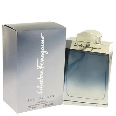 Subtil Pour Homme de Salvatore Ferragamo EDT 3,4 oz/100 ml spray para hombre Foto 1 de 4