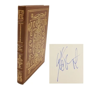 SIGNED The Franklin Library SLAUGHTERHOUSE FIVE by Kurt Vonnegut - LEATHER 1978 - Picture 1 of 15