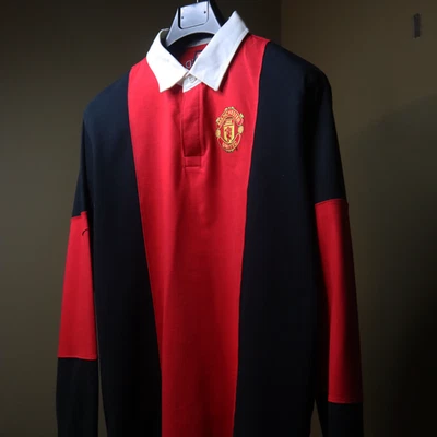 Camiseta deportiva de fútbol de rugby vintage Nike Manchester United edición talla XL Foto 1 de 4