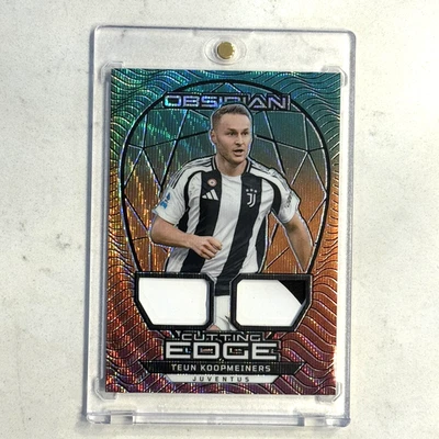2024-25 Panini Obsidian TEUN Koopmeiners Cutting Edge Relic Patch Tiaga /25 SP - Image 1 of 2