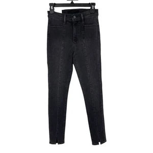 Joe's Jeans The Bella 11" high rise skinny ankle split front gray size 25 - Picture 1 of 5
