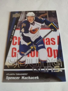 2009-10 Upper Deck Young Guns Rookie Rc #219 Spencer Machacek - Picture 1 of 1