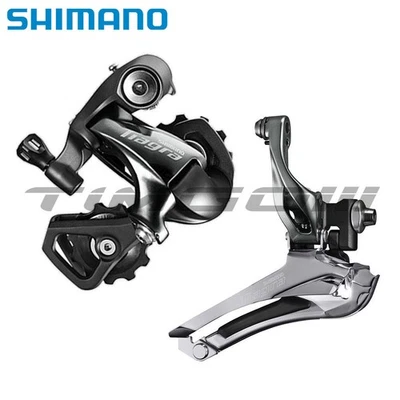 Shimano Tiagra 4700 Road Bike 2×10 Speed FD-4700 RD-4700 Front Rear Derailleur - Image 1 of 4