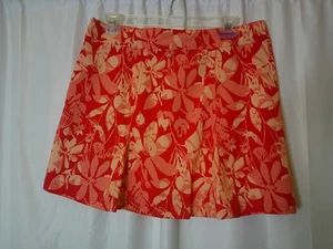 NWT Rip Skirt Hawaii Womens Camo Floral Pink Medium Wrap Skirt Poly Spandex - Picture 1 of 4