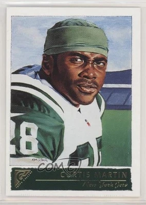 2001 Topps Gallery Curtis Martin #5 HOF - Image 1 of 2
