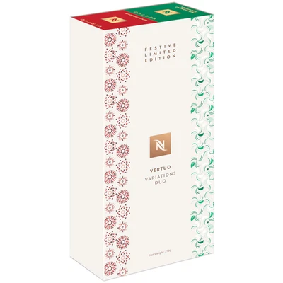 Nespresso VERTUO Gingerbread Peppermint 2025 Festive Duo 20 Capsules - image 1 of 4