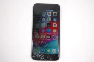 *Read Apple iPhone 6 16GB A1549 iOS 12.4.6 Silver Black GSM Unlocked (Cracked) - Picture 1 of 9