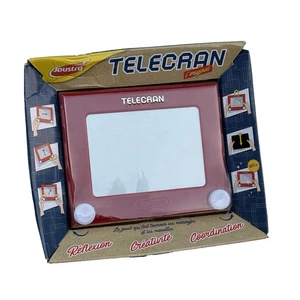 Joustra TELECRAN ORIGINAL Zaubertafel Zeichentafel rot Retro Spielzeug - Bild 1 von 5