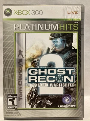 Tom Clancy's Ghost Recon: Advanced Warfighter 2 (Microsoft Xbox 360, 2007) CIB - Image 1 of 4
