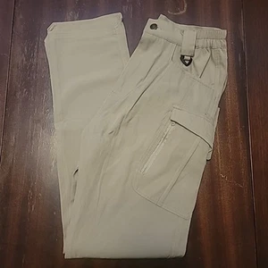 Tactical Series Ripstop Beige Khaki 8 Pocket Hiking Pants Size Medium Waist 30 - Picture 1 of 15