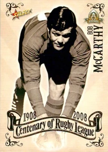 2008 SOUTH SYDNEY RABBITOHS NRL Card BOB MCCARTHY Centenary - Picture 1 of 2