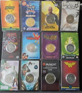Movie Video Game TV Show Limited Edition Collectable Coin ( Choose ) - Picture 1 of 46